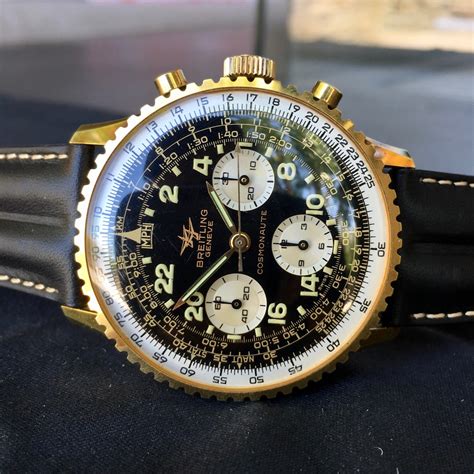 breitling 809 gold filled|Breitling Navitimer Cosmonaute 809 .